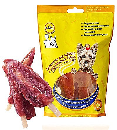 А-Соли д/с  мелк Шашлычок Куриный на зубочистке 75*40 CH054 