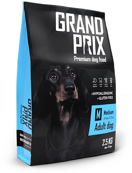 GRAND PRIX   Medium Adult д/с средн. с курицей  2,5 кг *4