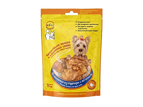 А-Соли д/с  мелк Деликатес из курицы с яблоком 75 гр *40 CH018